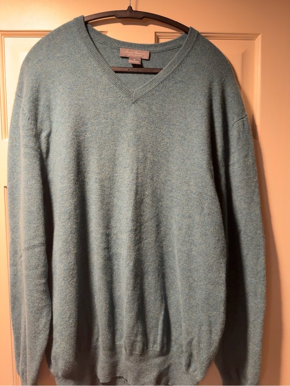 Nicolò Ceschiere 100% Cashmere V-Neck Sweater XL